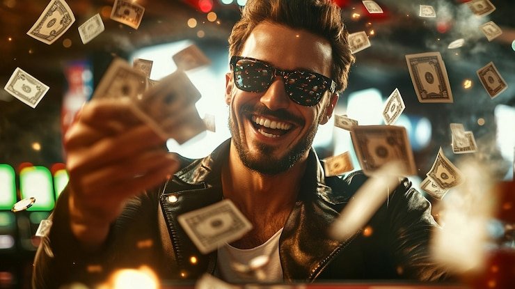 Pengguna menikmati permainan live casino melalui platform rajamenang yang aman dan responsif